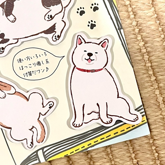 π·οΈ kawaii sleepy dog sticky note set - Picture 4 of 12